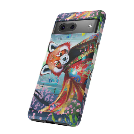 Cybernetic Red Panda Phone Cases