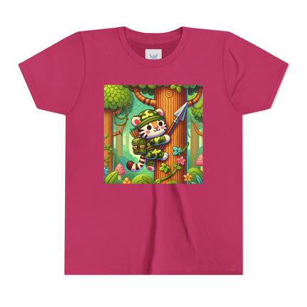 Stealthy Stripes Youth Short Sleeve Tee