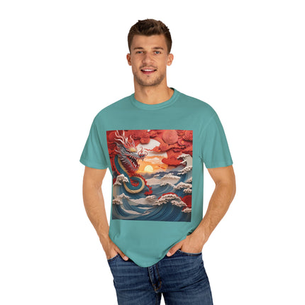 Emergence of the Dragon Unisex Garment-Dyed T-shirt