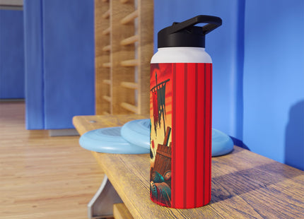 The Cunning Scavenger Stainless Steel Water Bottle, Standard Lid