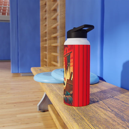 The Cunning Scavenger Stainless Steel Water Bottle, Standard Lid