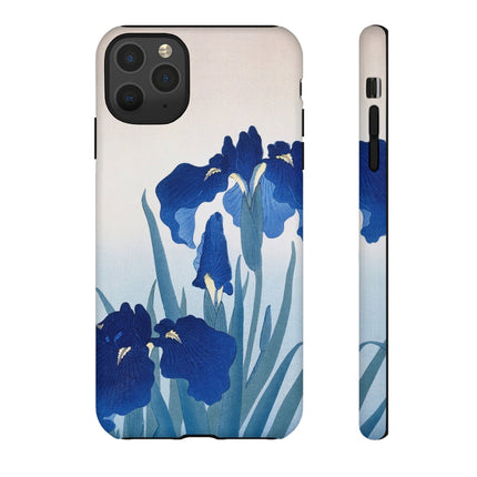 Iris Flowers by Ohara Koson Phone Cases