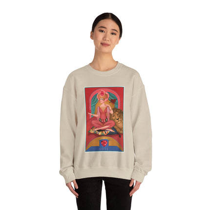 July & Ruby (from the Gem Series) by Sofia Chiostri Heavy Blend™ Crewneck Sweatshirt