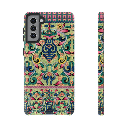 Colorful Flower Pattern by Owen Jones Phone Cases