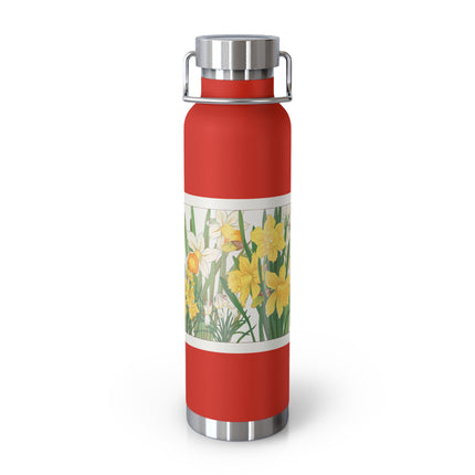 Daffodil by Tanigami Kônan Copper Vacuum Insulated Bottle, 22oz