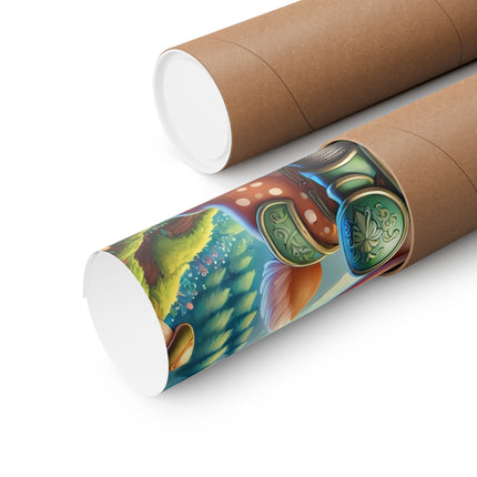 🦌🛡️ Fawn Defender Matte Vertical Poster – Woodland Courage & Fairytale Adventure