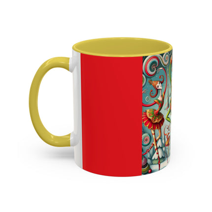 Christmas Ballet of the Absurd Colorful Mugs (11oz, 15oz)