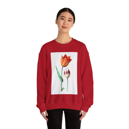 Tulip by Anselmus Boëtius de Boodt Heavy Blend™ Crewneck Sweatshirt