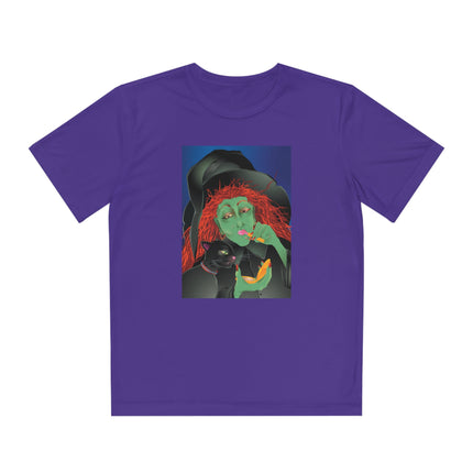 Mirror, Mirror A Witch's Touch Youth Competitor Tee