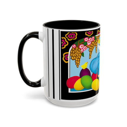 Blooms and Chicks Colorful Mugs (11oz, 15oz)