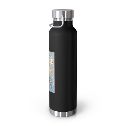 The Enchanting Painter: A Fairy's Artistic Touch Copper Vacuum Insulated Bottle, 22oz