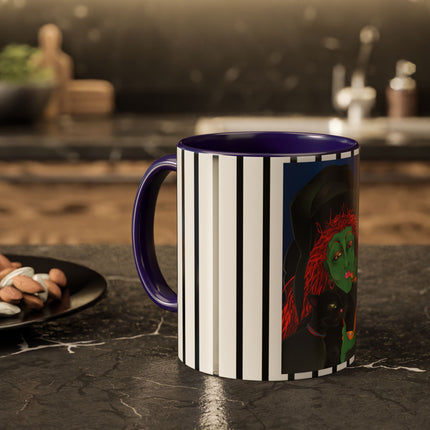 Mirror, Mirror A Witch's Touch Colorful Mugs, (11oz, 15oz)