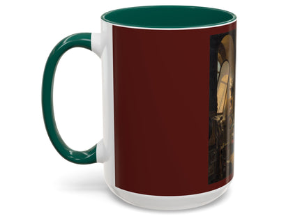 Raphael and his Muse in the Atelier by Vincenzo Abbati Colorful Mugs (11oz, 15oz)