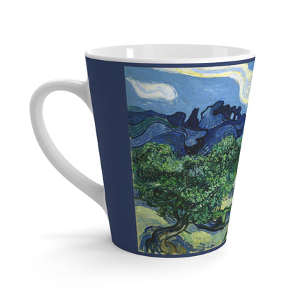 Olive Trees by Vincent Van Gogh Latte Mug
