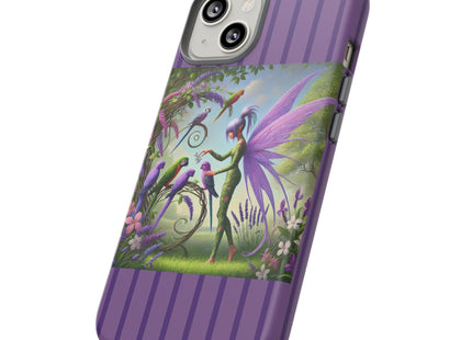 Lavender-Winged Fairy Phone Cases