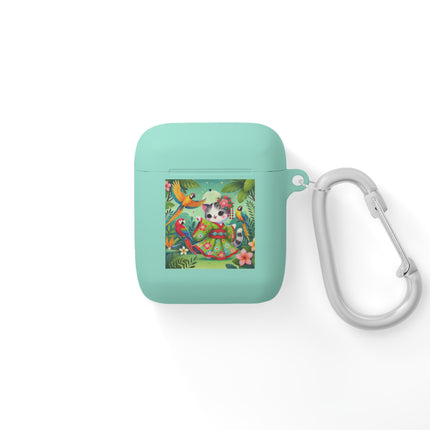 Parrot Dance of the Geisha Kitten AirPods and AirPods Pro Case