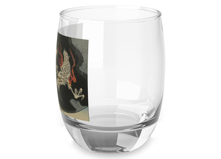 Picture Album Featuring a Dragon by Utagawa Hiroshige Whiskey Glass