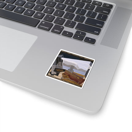 Open Window by Juan Gris Kiss-Cut Stickers (4 Sizes)