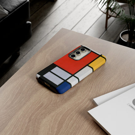 Composition with Red, Yellow, Blue, and Black by Piet Mondrian Phone Cases