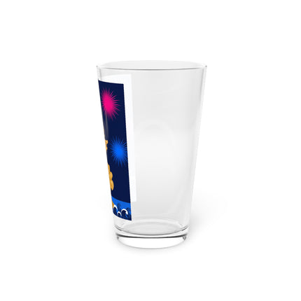 Liberty's Triumph Pint Glass – Art Deco Glory & Triumphant Spirit