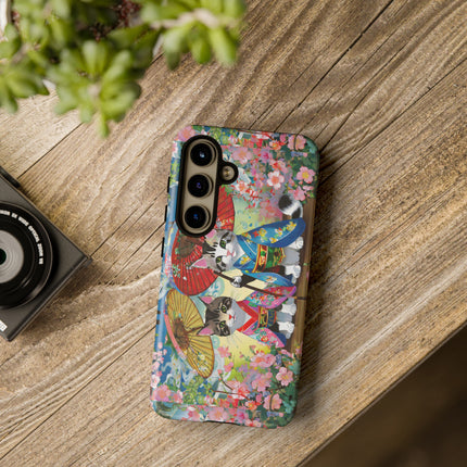 Kimono Kitties Phone Cases