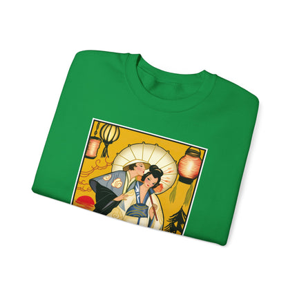 Golden Embrace Heavy Blend™ Crewneck Sweatshirt