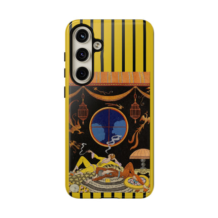 Falbalas et fanfreluches La paresse (Laziness) by George Barbier Phone Cases