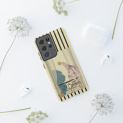 Falbalas et fanfreluches, La Souris by George Barbier Phone Cases
