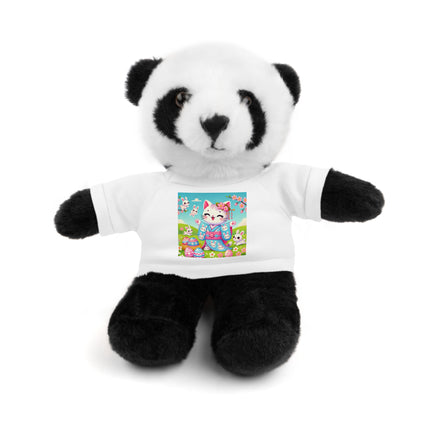 Springtime Kitten’s Easter Joy Stuffed Animals with Tee