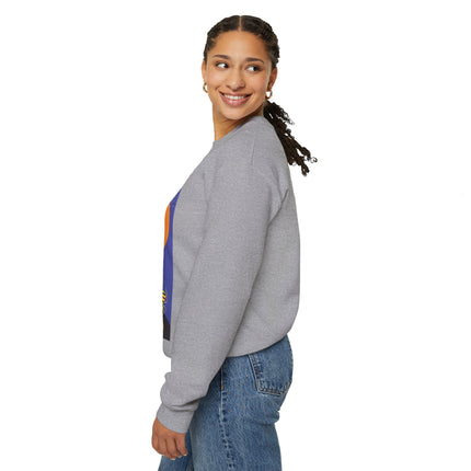 Halloween Night at the Haunted House Unisex Heavy Blend™ Crewneck Sweatshirt