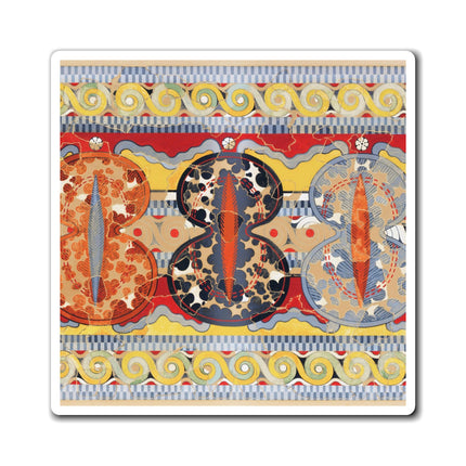 Reproduction of the Shield Frieze by Emile Gilliéron Magnets (3 Sizes)