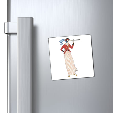 Costume de Yacht by George Barbier Magnets (3 Sizes)
