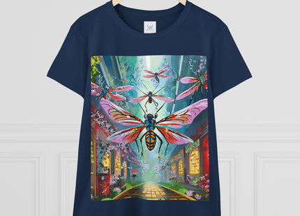 Neon Swarm Cotton Tee