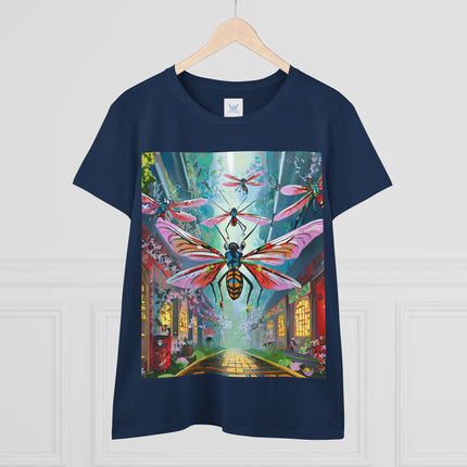 Neon Swarm Cotton Tee