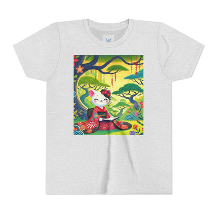 A Kitten’s Spring Tale Youth Short Sleeve Tee