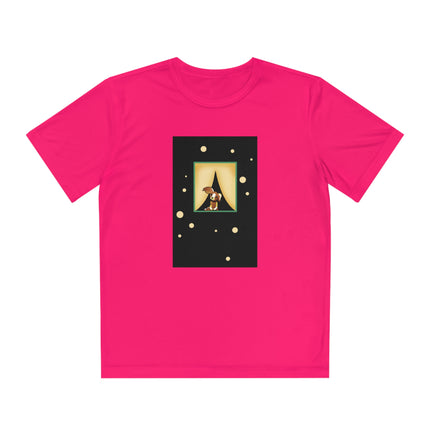Playful Paws Youth Competitor Tee – Vintage Charm & Curious Adventure