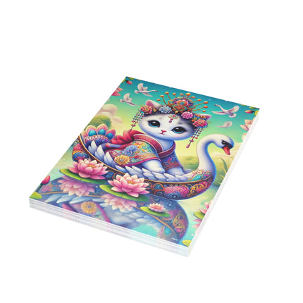 Geisha Kitten’s River Voyage Postcard Bundles (envelopes included) - Bundles of 10, 30, 50 Pieces