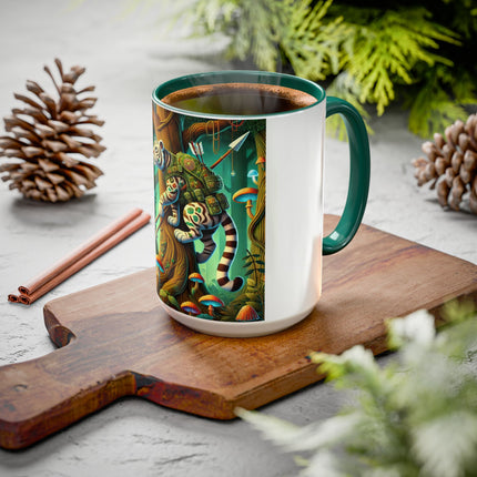 Silent Stripes Colorful Mugs (11oz, 15oz)