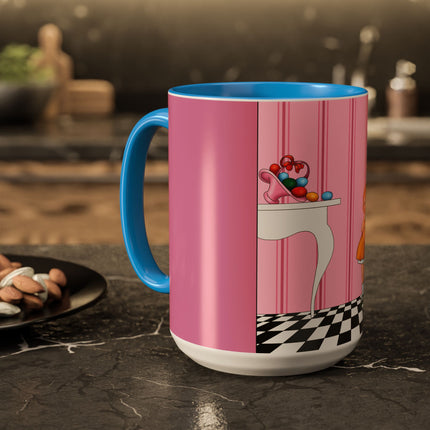 Easter Joy in Deco Hues Colorful Mugs (11oz, 15oz)