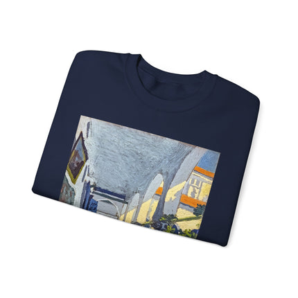 Gallery of a Moroccan Riad by George Gaudion Heavy Blend™ Crewneck Sweatshirt