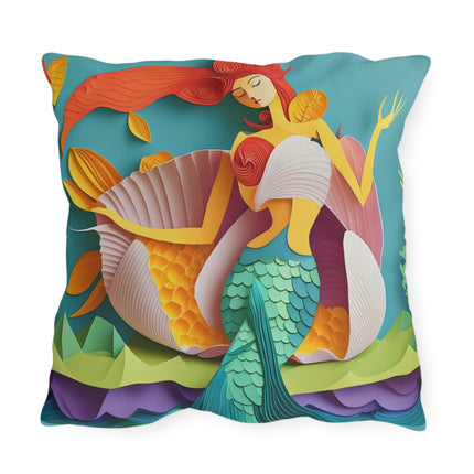 Charming Mermaid Outdoor Pillows