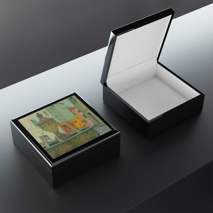 La Fontaine, Saint-Paul De Vence by Henri Le Sidaner Jewelry Box