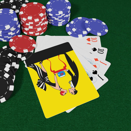 A Moment of Elegance Playing Cards