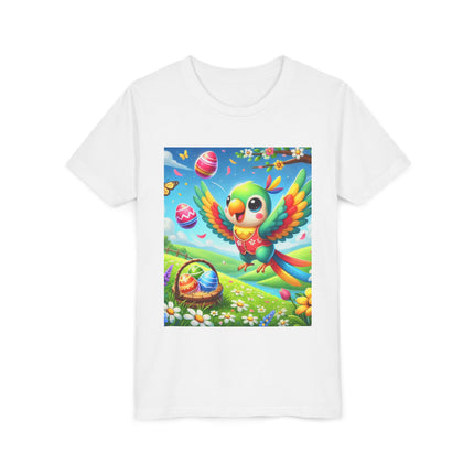Easter Parrot Youth Short Sleeve Tee