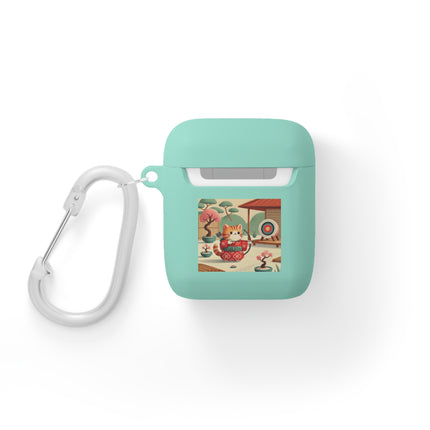 Archer Kitten in the Zen Garden AirPods and AirPods Pro Case