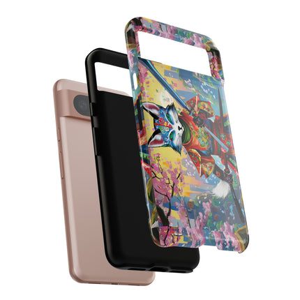 Cyberpunk Samurai Phone Cases