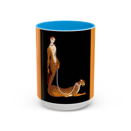 Leopard Queen Colorful Mugs – Wild Beauty & Art Deco Glamour