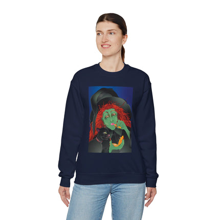 Mirror, Mirror A Witch's Touch Women’s Unisex Heavy Blend™ Crewneck Sweatshirt