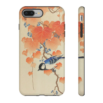 Japanese Bird and Branch by Ohara Koson Phone Cases
