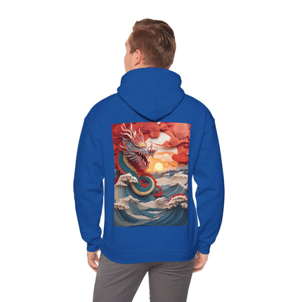 Stormbound Dragon – Heavy Blend™ Hooded Sweatshirt